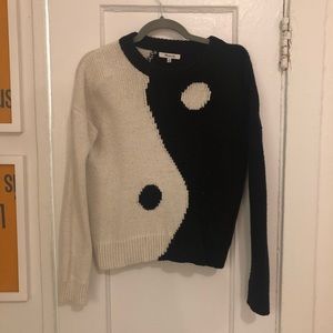 Madewell Ying-Yang sweater